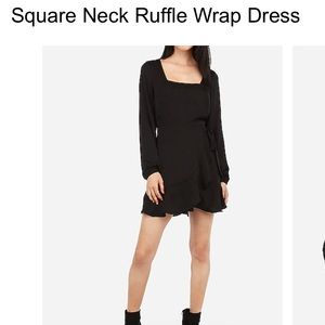 Express Square neck dress